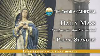 Daily Mass at the Manila Cathedral  January 22 2024 1210pm [upl. by Simsar182]