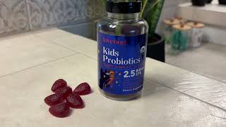 Lovebug Award Winning USDA Organic Probiotic Gummies for Kids  Product Review [upl. by Cosenza]