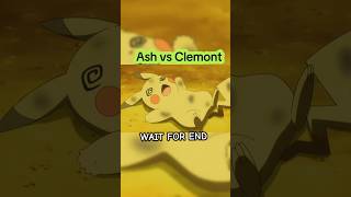 ASH VS CLEMONT shortfeed shorts shortvideo pokemon youtubeshorts viral trending anime [upl. by Byrle489]