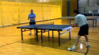 Table Tennis Champions play at Hagerstown Community College [upl. by Merissa]