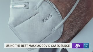 CDC recommends KN95 amp N95 face masks as COVID cases rise [upl. by Yarb583]