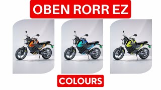 Oben Rorr EZ Colours Options To Choose  Automobil [upl. by Yadroc184]