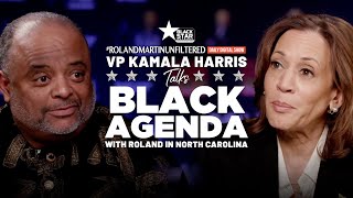 VP Kamala Harris Talks Black Agenda With Roland in North Carolina [upl. by Terri745]