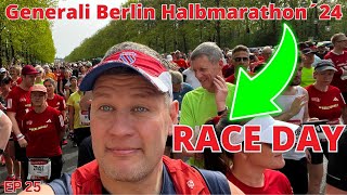 Generali Berlin Halbmarathon 2024  RACE DAY  Sub 2h Projekt [upl. by Aehcsrop]