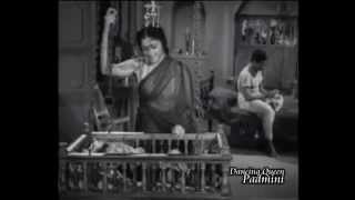 Punyavathi 1956  Padmini  Satyan  kannum moodi uranguga [upl. by Eelnayr]