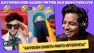 INTERVIEW 😂  AAYOUSH ASKS TO ALIZEH quotAAP HUME KITNE CHINTU MINTU DE SAKTE HAIquot🤣😁 Reaction Video [upl. by Simara56]