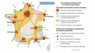 3e Les espaces productifs et leurs évolutions [upl. by Leziar]