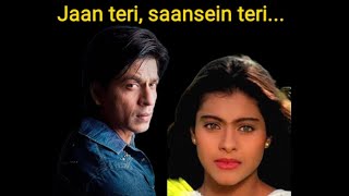 Karaoke Cousinz Shahrukh  Kajol  JatinLalit  Dada  Lata Mangeshkar ComboReach us8838608235 [upl. by Aniras142]