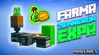 NAJLEPSZA FARMA EXPA  ZIEMNIAKÓW w MINECRAFT 118 [upl. by Matthiew]