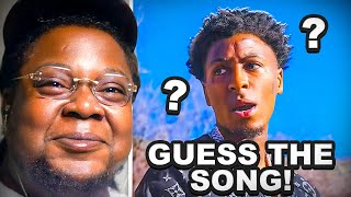 Can You Guess The NBA YoungBoy Song REACTION [upl. by Rakia]