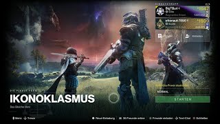 Destiny 2 Die Finale Form Kampagne009 Ikonoklasmus auf Normal quotFinalequot  Cutscenes etc 😄HDPS5 [upl. by Ybbor606]