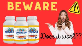 Energeia Review amp Results Revealed ⚠️ 🚨DONT BUY BEFORE TO WATCH THIS ⚠️ 🚨Energeia Supplement [upl. by Nylesaj]