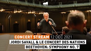 Jordi Savall amp Le Concert des Nations  Beethoven Sinfonie Nr 7  Laeiszhalle Hamburg [upl. by Adnarom]