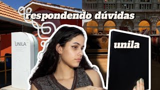 respondendo perguntas sobre a UNILA  concorrência auxílios cursos [upl. by Belita]