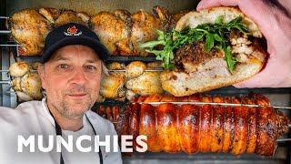 The Rotisserie King of San Francisco  Street Food Icons [upl. by Onstad]