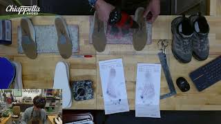 Chiappetta Shoes Workshop Live  Orthotic Modifications and Adjustments  CobblerLife [upl. by Heimer]