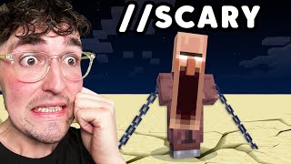 I Cheated with SCARE in a Minecraft Build Battle [upl. by Aryn814]