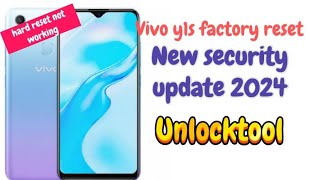 Vivo y1s Hard reset not working  factory reset by Unlocktool new security update 2024 [upl. by Yanel]