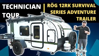 ROG 12RK Survival Series Adventure Trailer by Encore RV Tech Tour [upl. by Emelen]