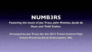 NUMB3RS  Triton Central Marching Band 2014 Show [upl. by Einaffit]