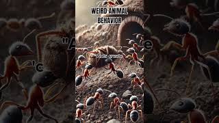 Ant Graveyards The Organized World of Ant Colonies shorts Ants AnimalBehavior DidYouKnow [upl. by Eelitan]