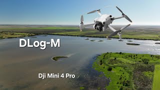 Dji Mini 4 Pro  Edición perfil de color Dlog M [upl. by Procter]