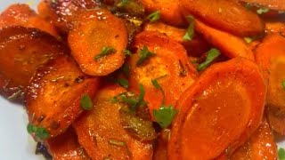 Easy Stovetop Honey Glazed Carrots Recipe  How To Make Honey Glazed Carrots  HomeFood LIFE [upl. by Him860]