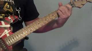 Hear About It Later  Van Halen Guitar Lesson [upl. by Lekym247]