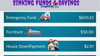 Using Capital One 360 For My Sinking Funds Angie Budgets amp Saves [upl. by Aldarcy874]