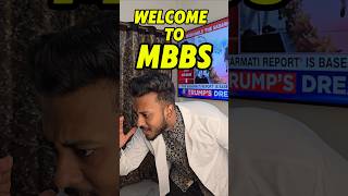 Welcome to MBBS🥼🩺 Senior Junior interaction shorts shivamrajaiims neetexam mbbs funny [upl. by Hafital]