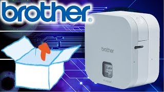 Unboxing  Brother PTP300BTG1  Bluetooth  Beschriftungsgerät Ptouch Cube [upl. by Stich]