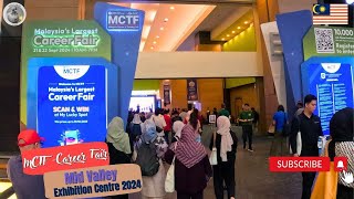 Job Fair 🇲🇾 2024  MCTF Malaysia Career and Training Fair at Mid Valley in September 2024 KL [upl. by Laryssa]