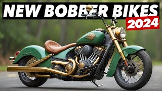 7 New Bobber Motorcycles For 2024 [upl. by Jasper964]