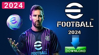 Cómo descargar eFootball 2024  Cómo instalar eFootball 2024 manera fácil [upl. by Rehpotsihrc]