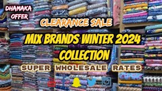 Clearance Sale On Mix Brands Winter 2024 Collection 🤯 [upl. by Prospero]