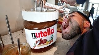 Worlds Largest Nutella pump [upl. by Ytissac]