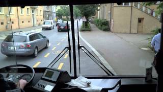 Ride in NAW trolleybus 258 Lucerne [upl. by Yekcin]