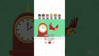 HICKORY DICKORY DOCK  Nursery Rhymes amp Kids Songs  Everyday Tiger [upl. by Airel]