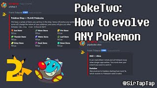 PokeTwo Guide How to evolve ANY Pokemon Forms amp Megas Too [upl. by Nylavad]