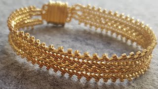 Çift Sıralı Altın Zincir Bileklik  GOLD BRACELET [upl. by Shelagh]