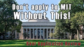 How not to get into MIT [upl. by Zerep]