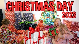 CHRISTMAS DAY VLOG 2023 OPENING PRESENTS [upl. by Tijnar]