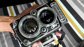 Rolleiflex 28E 入菲林示範 [upl. by Ahsram800]