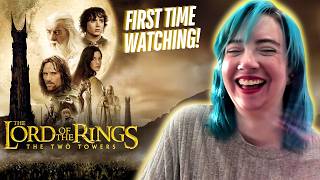 Watching THE TWO TOWERS For the First Time  Movie Reaction  First Time Watching [upl. by Gombosi]