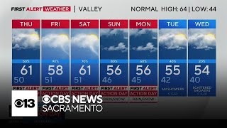 Northern California weather forecast  Nov 20 2024 [upl. by Issiah405]