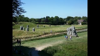 Wiltshire Country Walk Avebury Stone Circle and West Kennet Long Barrow round [upl. by Rimisac]