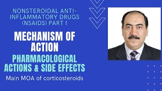 Nonsteroidal antiinflammatory drugs NSAIDs Part I Mechanism main actions amp side effects [upl. by Osmo577]