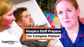 Hospice Staff Anxiously Prepare for the Arrival of a Complex Patient  The Hospice [upl. by Ylrrad119]