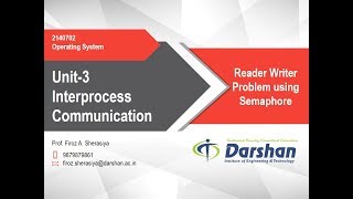 311  Reader Writer Problem using Semaphore [upl. by Casie]