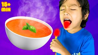 No No Hot Soup 🍲♨️  More Kids Songs and Nursery Rhymes [upl. by Karney834]